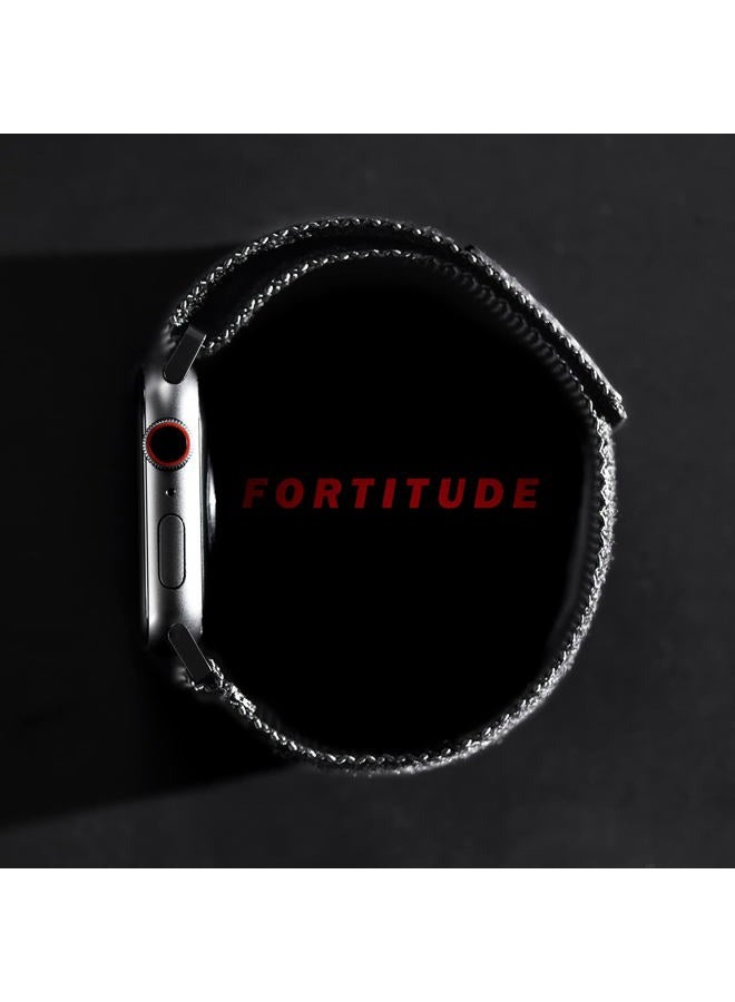 Tefeca Fortitude Series Ultrawide Band Compatible with Apple Watch Ultra 2/Ultra 49mm, Series 10 46mm, Series 9/8/7 45mm, SE2/SE/6/5/4 44mm(Night Amber, M/L for 49mm/46mm/45mm/44mm - Image 5
